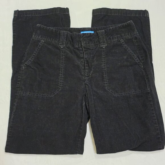 Dockers Black Corduroy Pants – 100% Cotton | Classic Straight-Leg | Size 6 - Picture 1 of 9